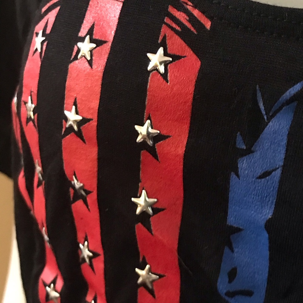 🆕 Finesse Black Short- Sleeve Top-Med - Picture 5 of 8